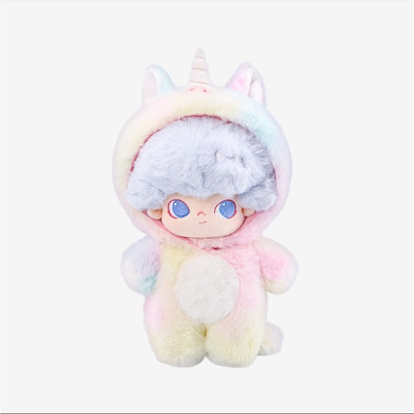 Pop Mart Dimoo No One’s Gonna Sleep Tonight Series 20cm Cotton Doll Unicorn - Picture 1 of 5